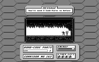 Dangerous Mission atari screenshot